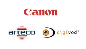 Canon in partnership con Arteco e Digivod