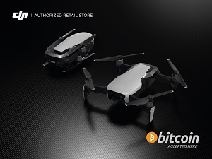 Comprare droni con i Bitcoin? In Italia ora è possibile