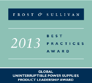 Frost & Sullivan premia Riello UPS