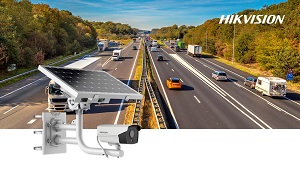 Hikvision: Telecamera con pannello solare 4G