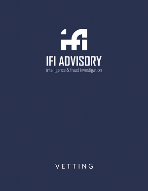 IFI Advisory: il Vetting