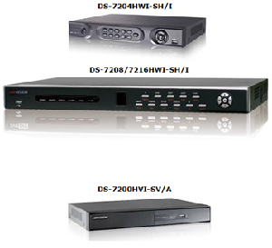 Serie di DVR 7200 e 7300 con tecnologia WD1
