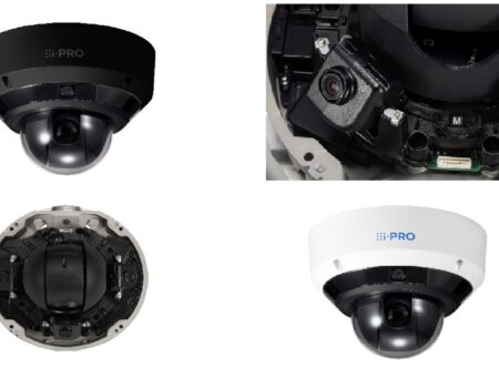 i-PRO telecamera multidirezionale + PTZ per esterni